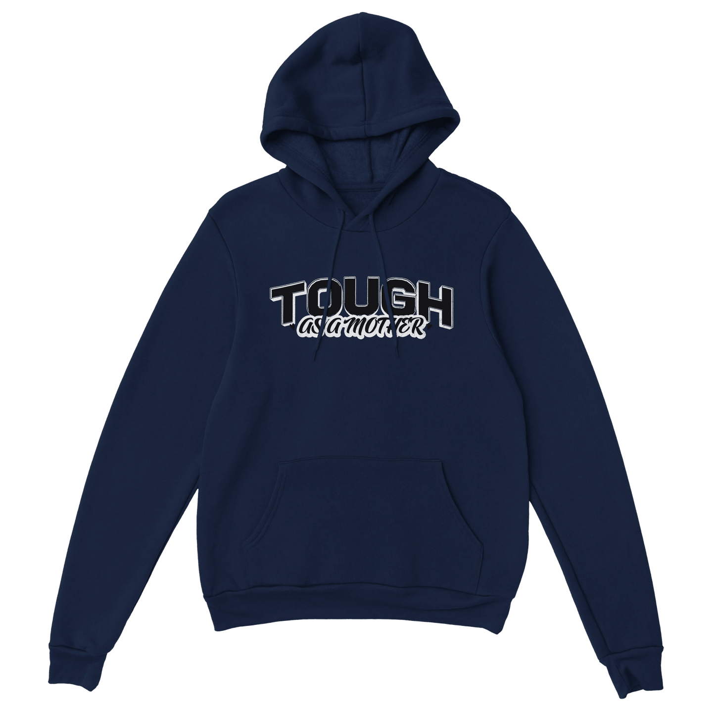 "Tough as a Mother" Empowerment Hoodie - Vintage Collegiate - Zoia Books
