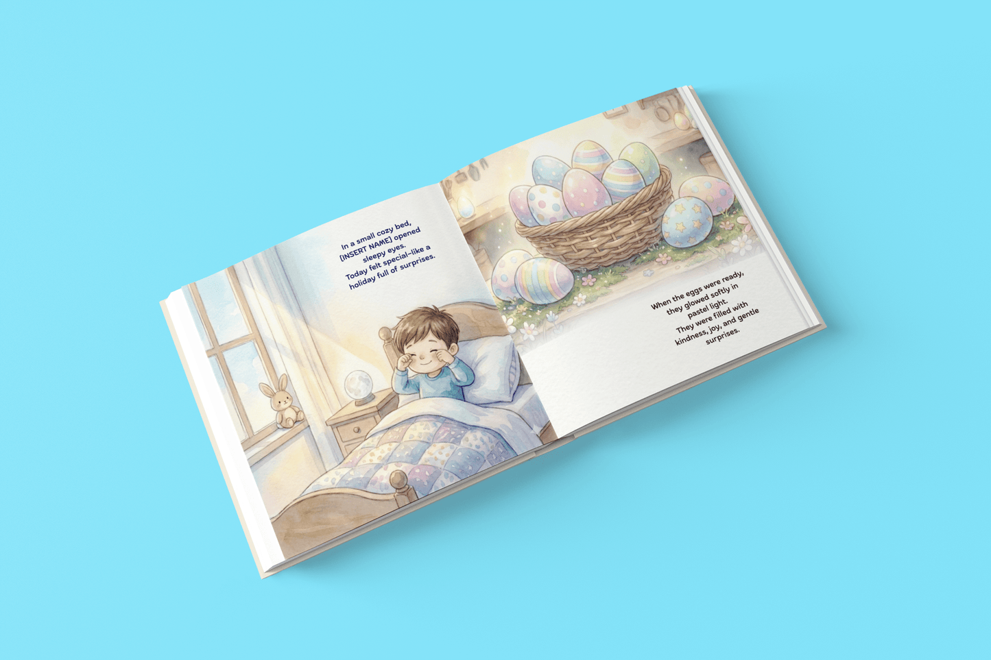 Personalized Easter Book - Magical Egg Hunt Adventure for Kids - Zoia Books