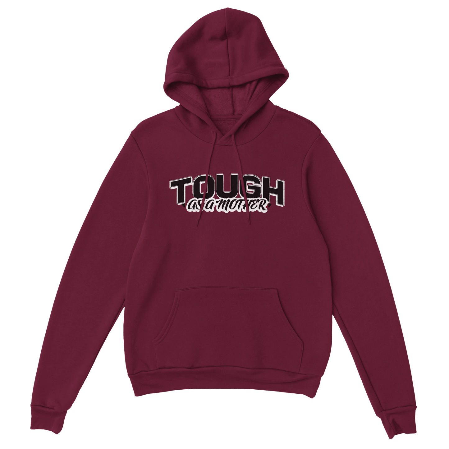 "Tough as a Mother" Empowerment Hoodie - Vintage Collegiate - Zoia Books