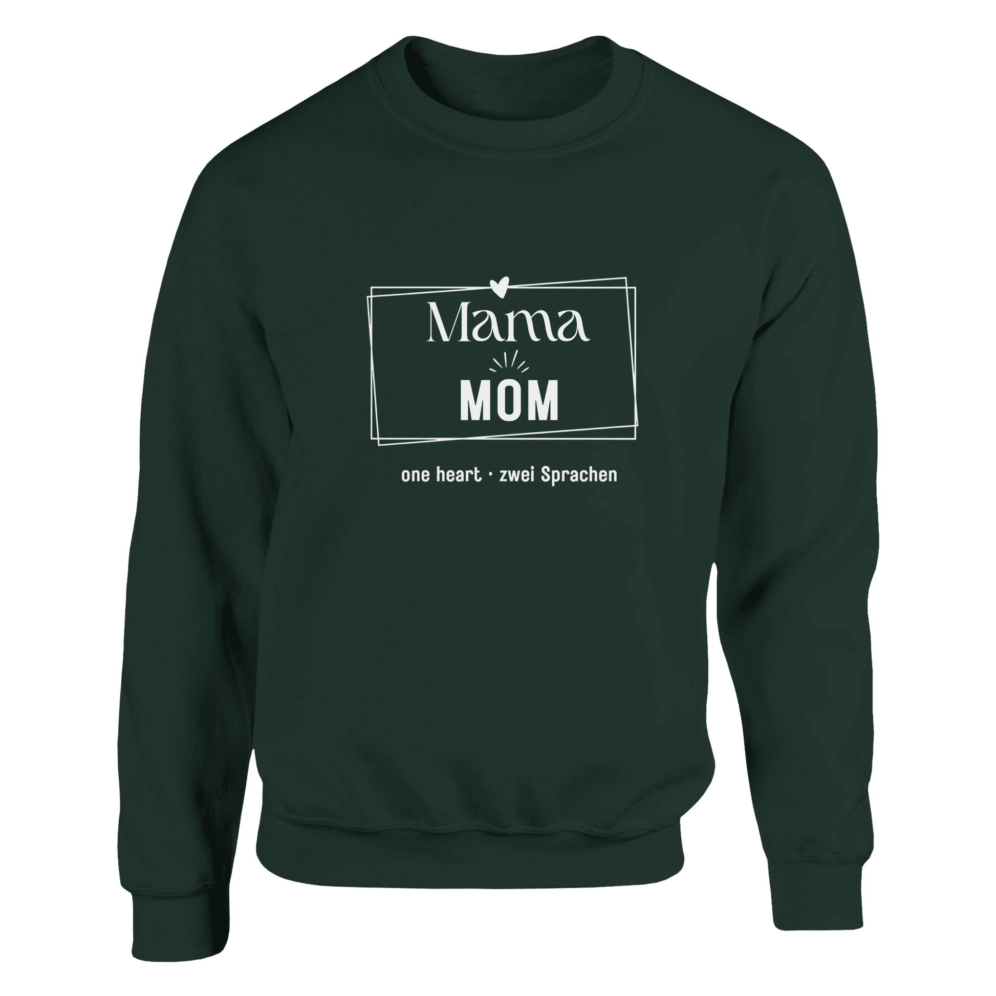 Bilingual "Mama • Mom" Sweatshirt - English & German Edition - Zoia Books