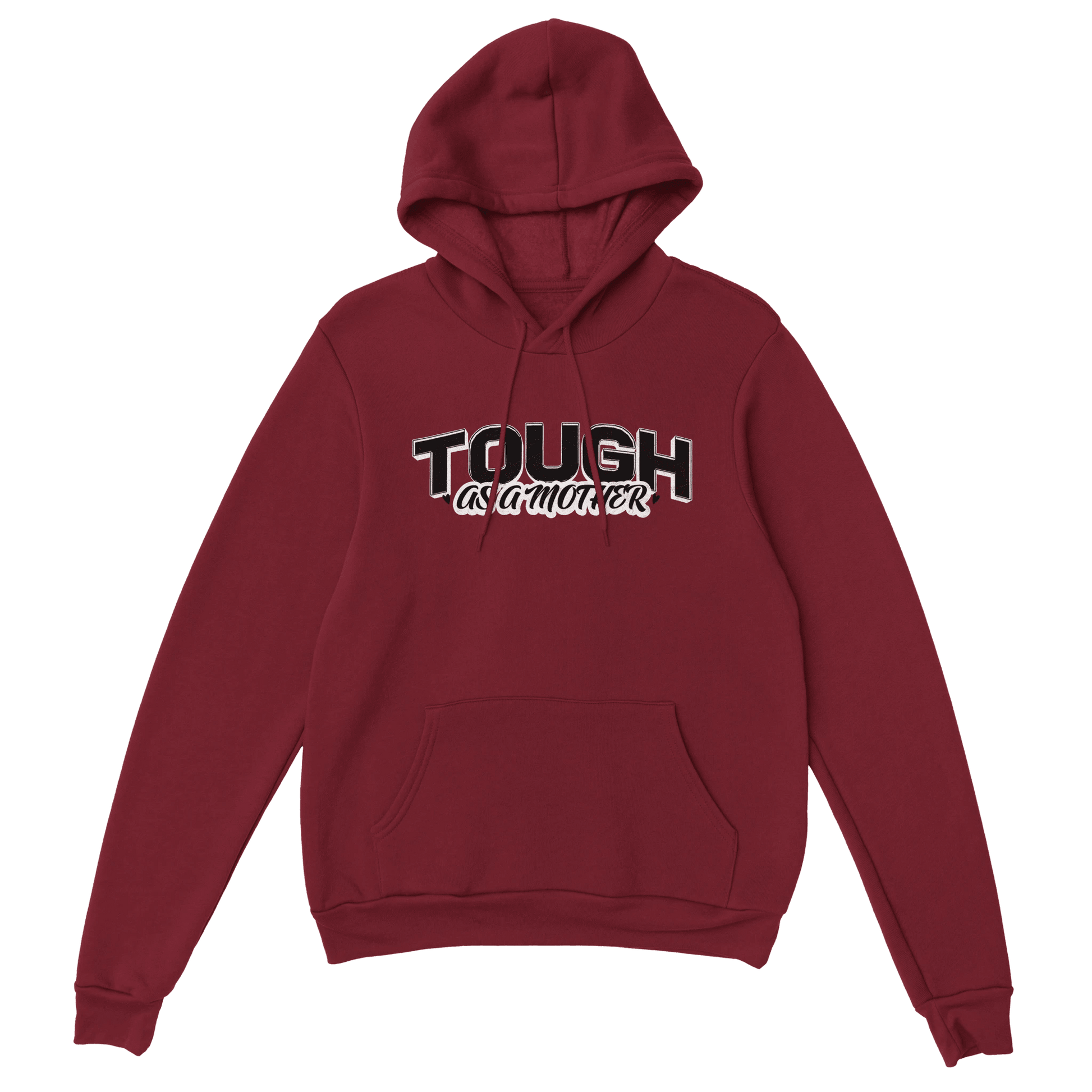 "Tough as a Mother" Empowerment Hoodie - Vintage Collegiate - Zoia Books