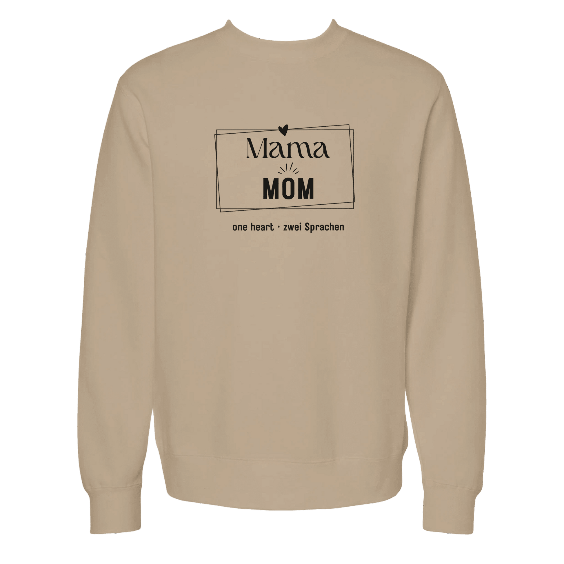 Bilingual "Mama • Mom" Sweatshirt - English & German Edition - Zoia Books