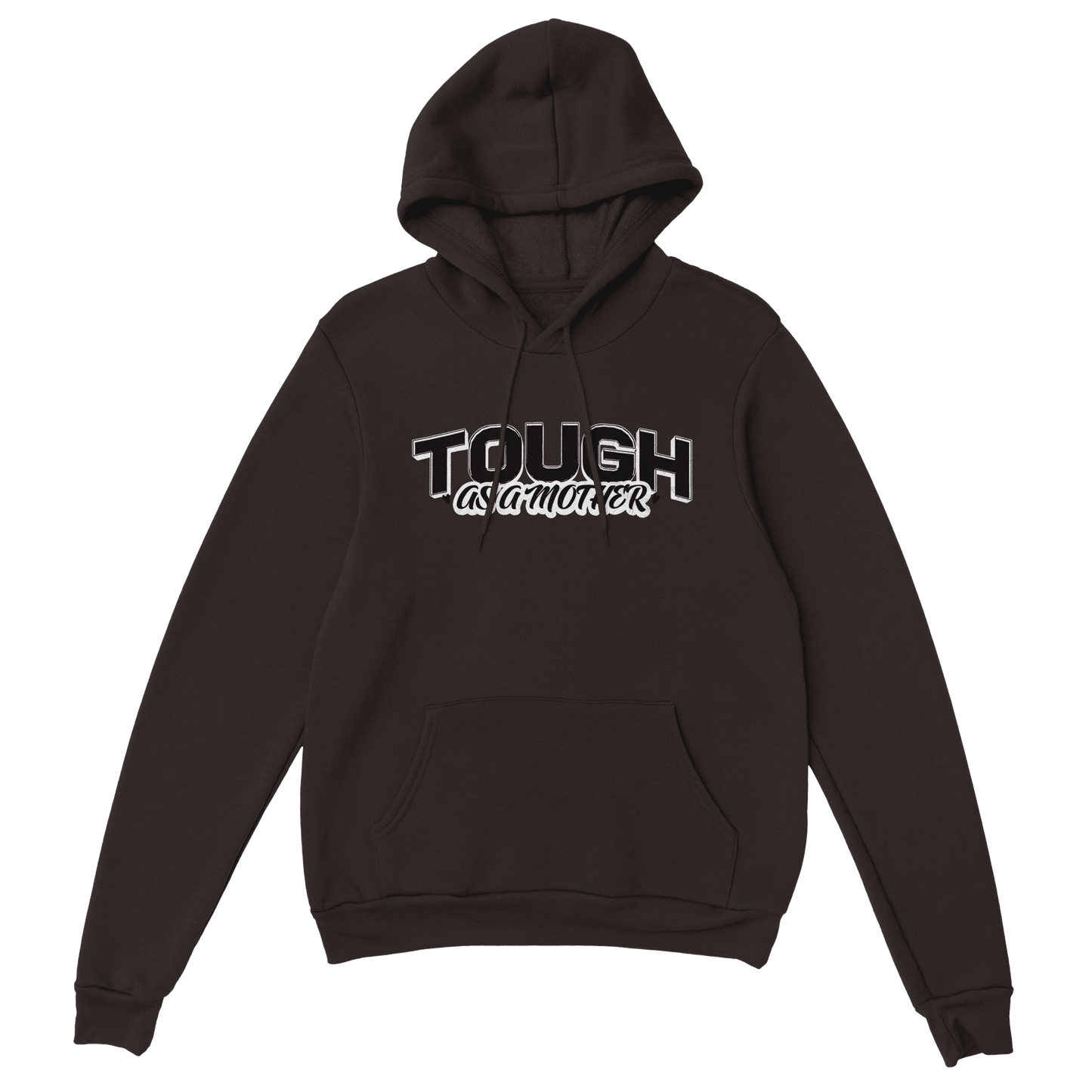 "Tough as a Mother" Empowerment Hoodie - Vintage Collegiate - Zoia Books
