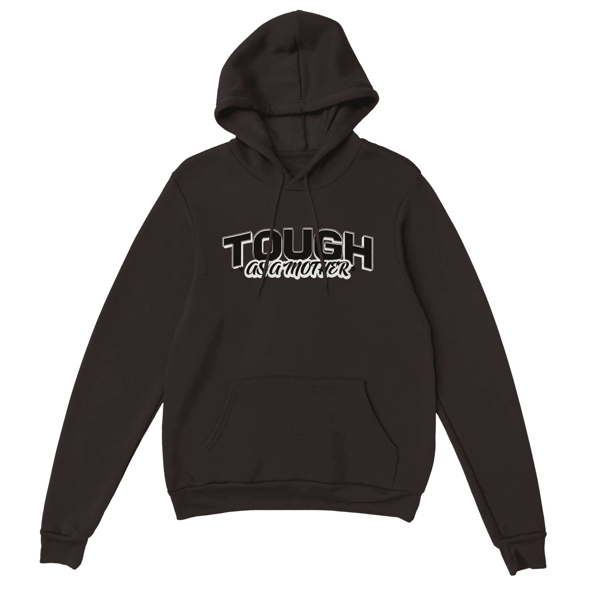 "Tough as a Mother" Empowerment Hoodie - Vintage Collegiate - Zoia Books