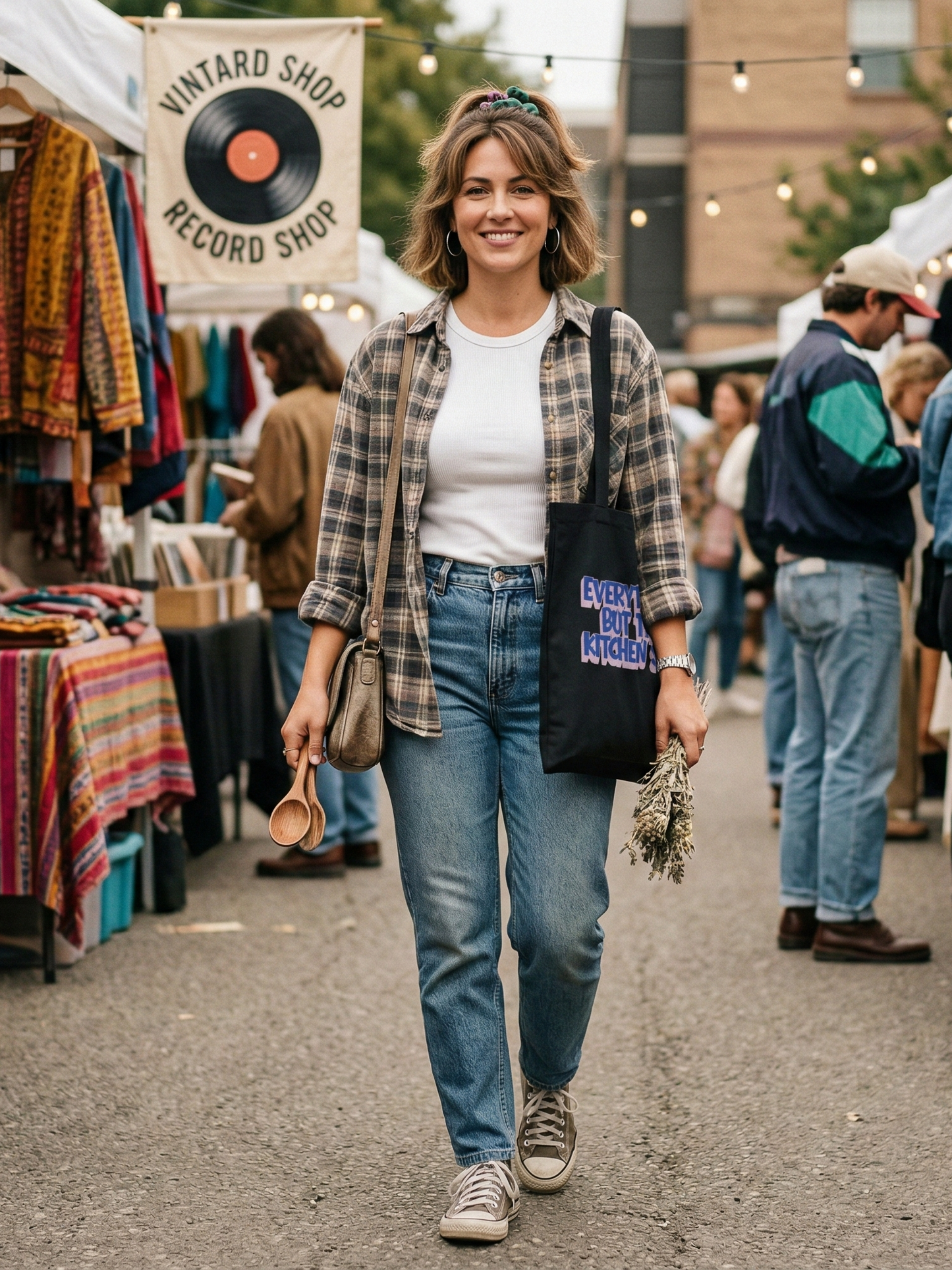 "Everything but the Kitchen Sink" Retro Comic Tote – Premium 100% Cotton Bag