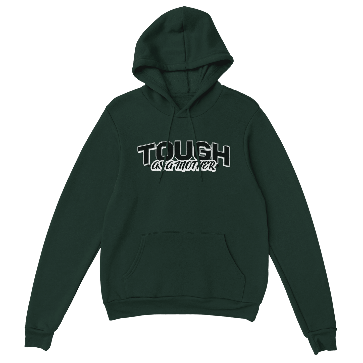 "Tough as a Mother" Empowerment Hoodie - Vintage Collegiate - Zoia Books