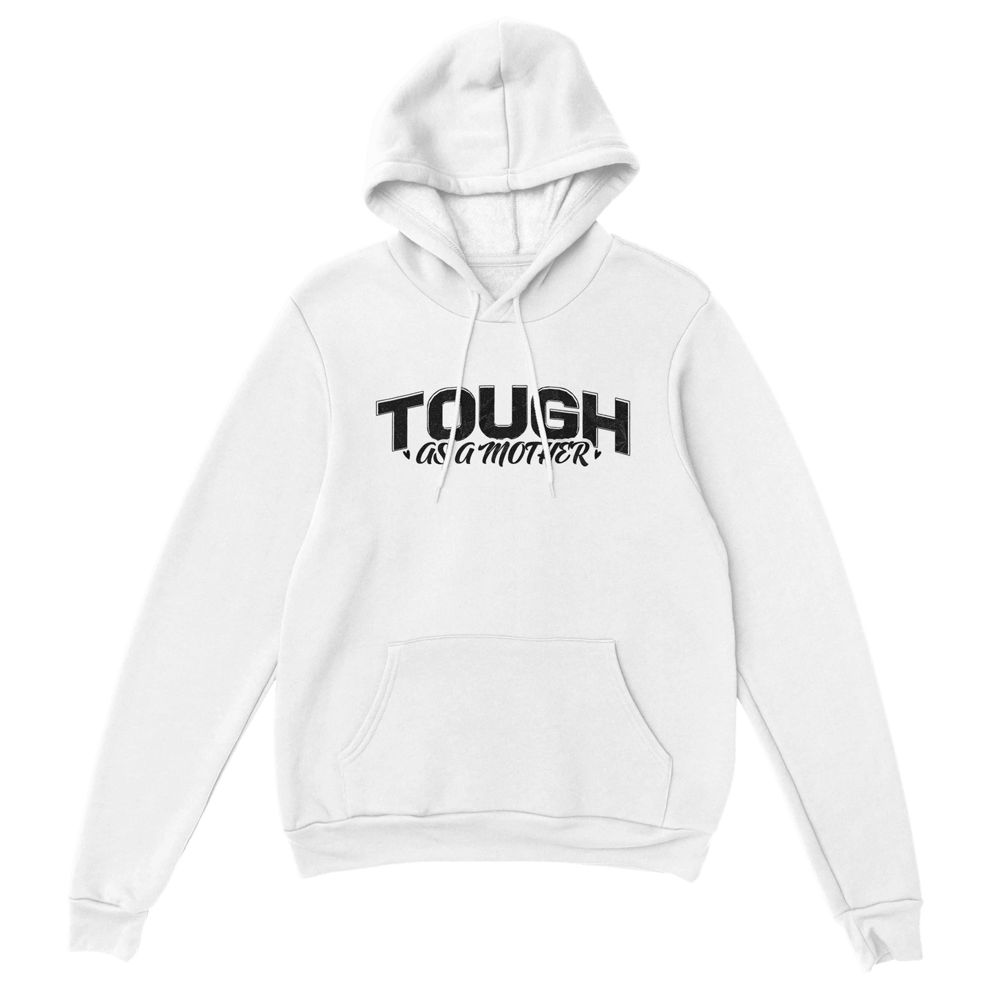 "Tough as a Mother" Empowerment Hoodie - Vintage Collegiate - Zoia Books