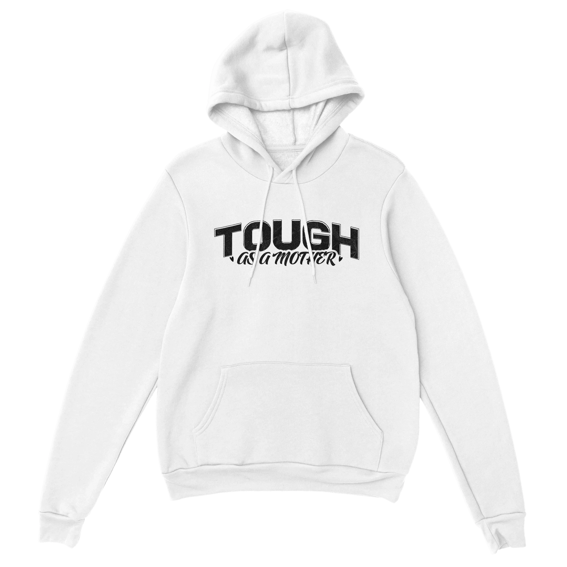 "Tough as a Mother" Empowerment Hoodie - Vintage Collegiate - Zoia Books